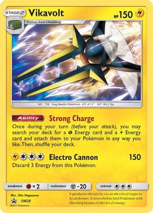 Image of Vikavolt SM28  - Holofoil SM Promos - Promo