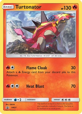 Image of Turtonator SM27  - Holofoil SM Promos - Promo