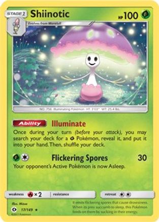 Image of Shiinotic 017/149  Deck Exclusives - Rare