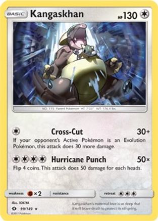Image of Kangaskhan 099/149  Deck Exclusives - Rare