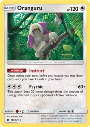 Image of Oranguru 113/149  Deck Exclusives - Rare
