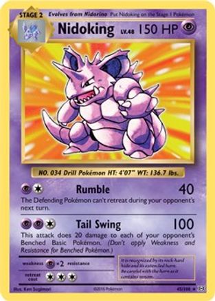 Image of Nidoking 045/108  Deck Exclusives - Rare