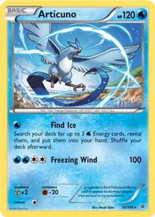 Image of Articuno 016/108  - Holofoil Deck Exclusives - Holo Rare