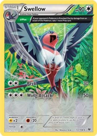 Image of Swellow 072/108  Deck Exclusives - Rare
