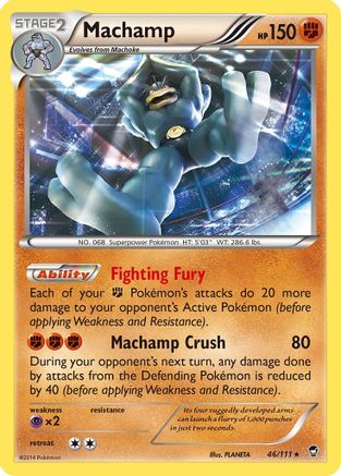 Image of Machamp 046/111  Deck Exclusives - Rare