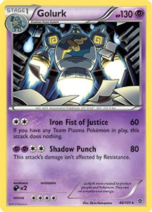 Image of Golurk 046/101  Deck Exclusives - Rare