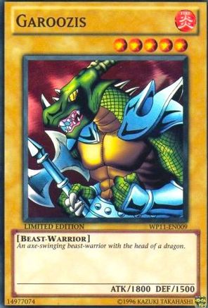 Image of Garoozis (WP11-EN009) - World Championship 2011 Card Pack Limited