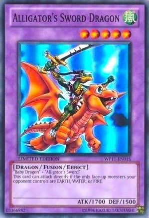 Image of Alligator's Sword Dragon (WP11-EN015) - World Championship 2011 Card Pack Limited