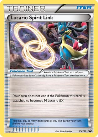 Image of Lucario Spirit Link XY211  XY Promos - Promo