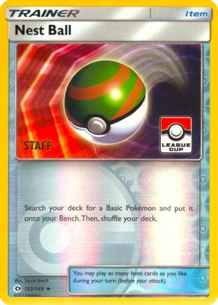 Image of Nest Ball 123/149  - Reverse Holofoil League & Championship Cards - Promo