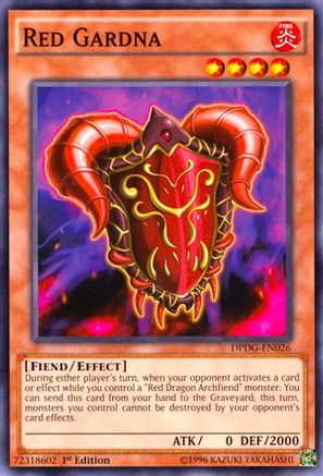 Image of Red Gardna (DPDG-EN026) - Duelist Pack: Dimensional Guardians 1st Edition