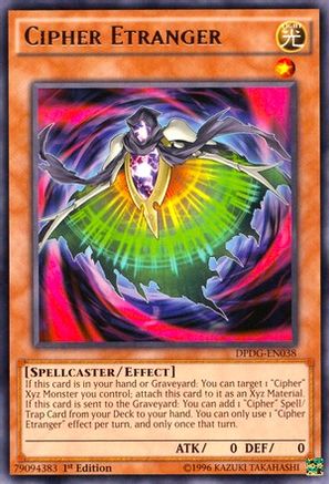 Image of Cipher Etranger (DPDG-EN038) - Duelist Pack: Dimensional Guardians 1st Edition