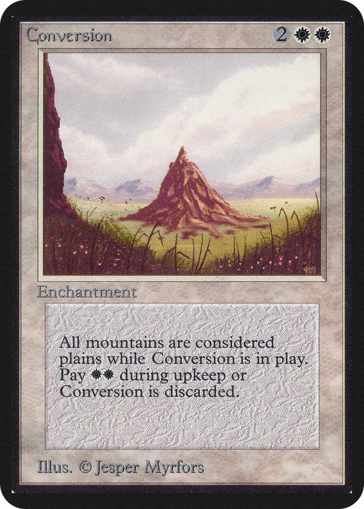 Image of Conversion (LEA-) - Limited Edition Alpha