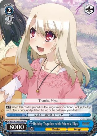 Image of Holiday Together with Friends, Illya (PI/EN-S04-PE01 PR) - Fate/kaleid liner PRISMA ILLYA DX