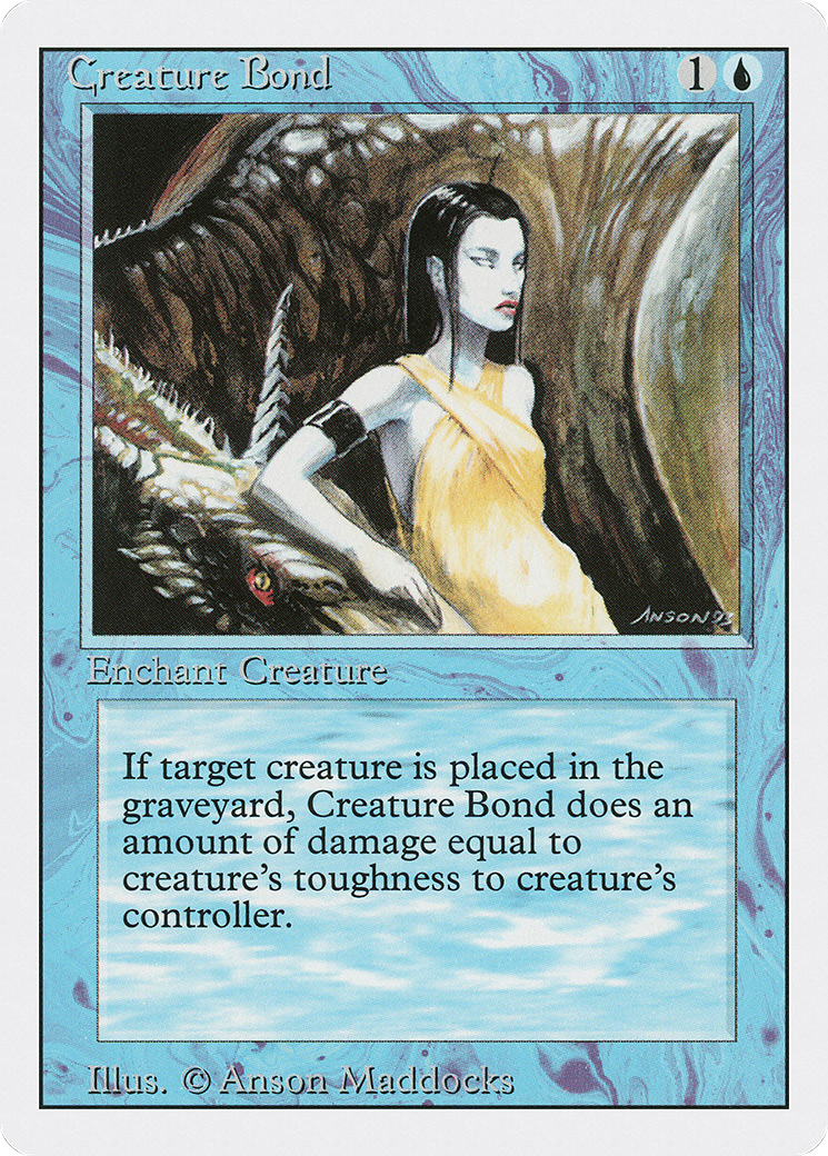 Image of Creature Bond (3ED-) - Revised Edition
