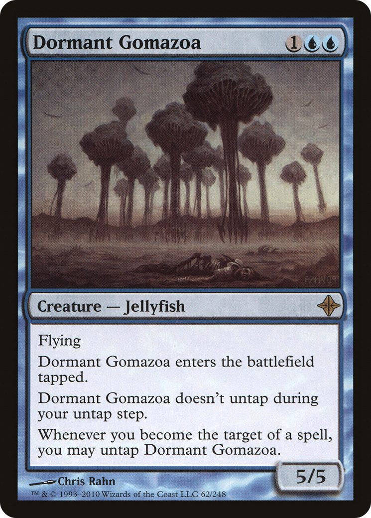 Image of Dormant Gomazoa (ROE-062) - Rise of the Eldrazi