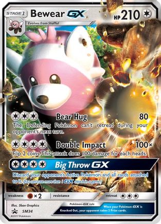 Image of Bewear GX SM34  - Holofoil SM Promos - Promo
