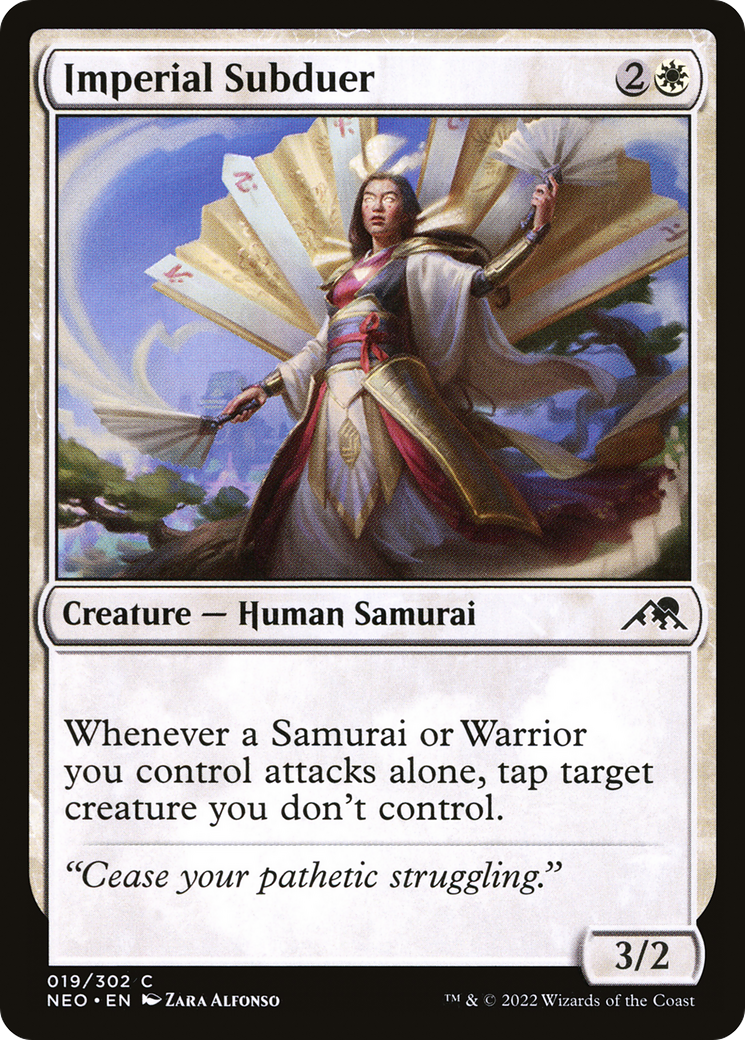 Image of Imperial Subduer (NEO-019) - Kamigawa: Neon Dynasty
