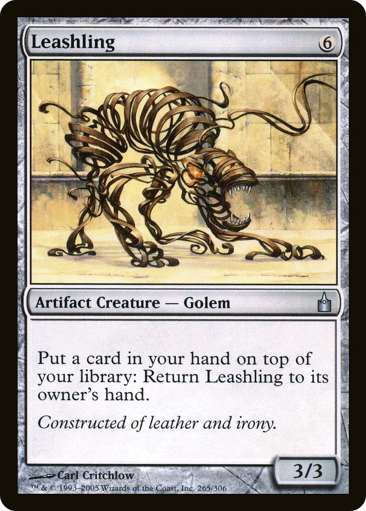 Image of Leashling (RAV-265) - Ravnica: City of Guilds Foil