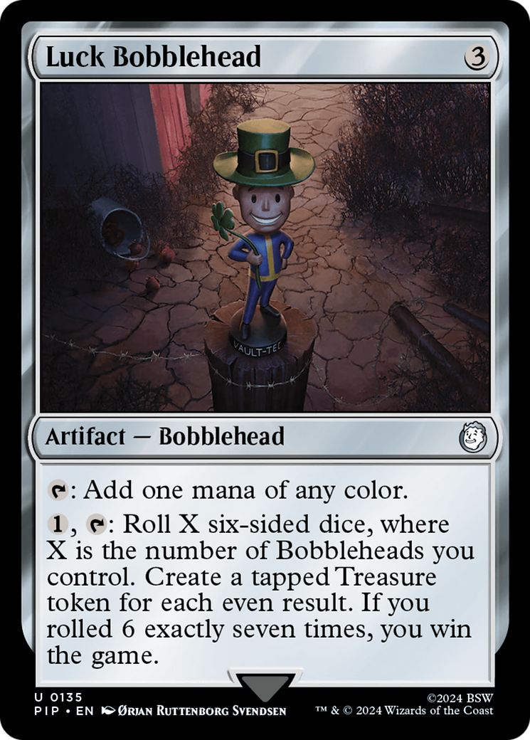 Image of Luck Bobblehead (PIP-135) - Fallout
