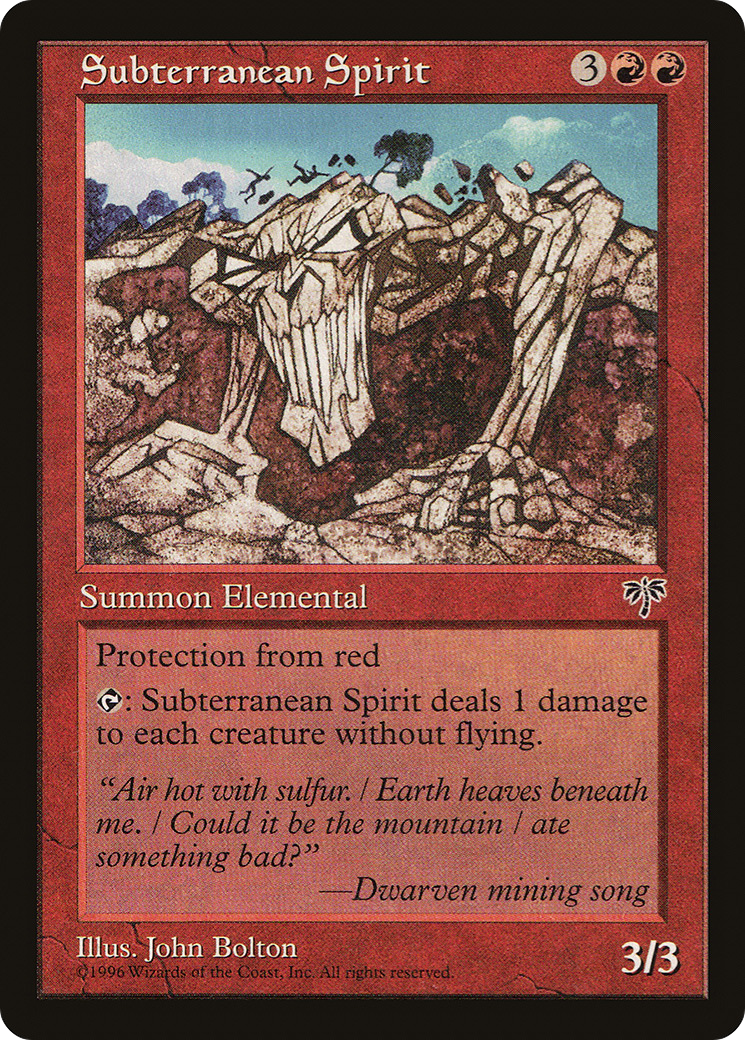 Image of Subterranean Spirit (MIR-) - Mirage