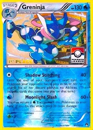 Image of Greninja 040/122  - Reverse Holofoil League & Championship Cards - Promo