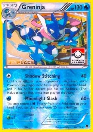 Image of Greninja 040/122  - Reverse Holofoil League & Championship Cards - Promo