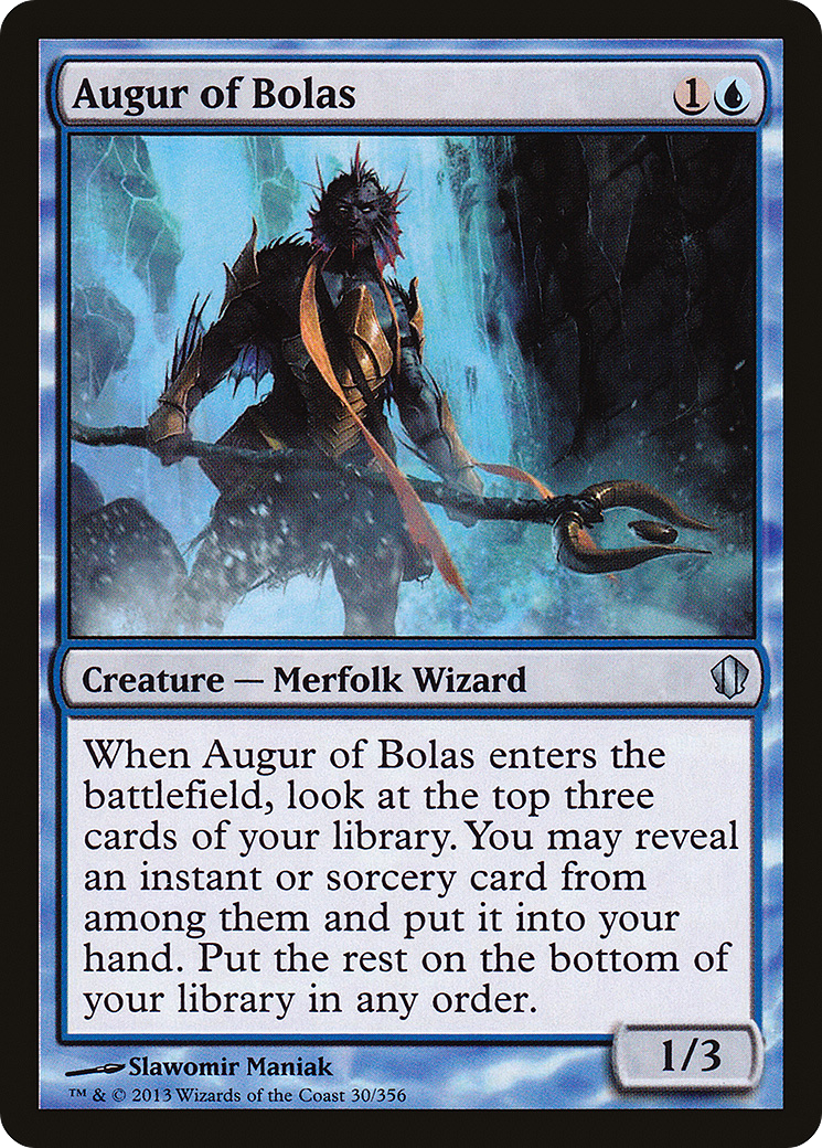 Image of Augur of Bolas (C13-030) - Commander 2013