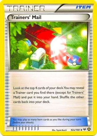 Image of Trainers' Mail 92a/108  Alternate Art Promos - Promo