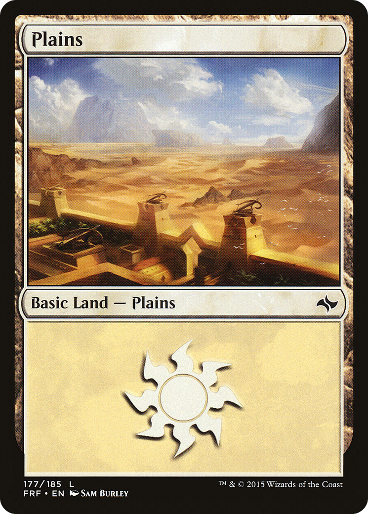 Image of Plains (177) (FRF-177) - Fate Reforged Foil