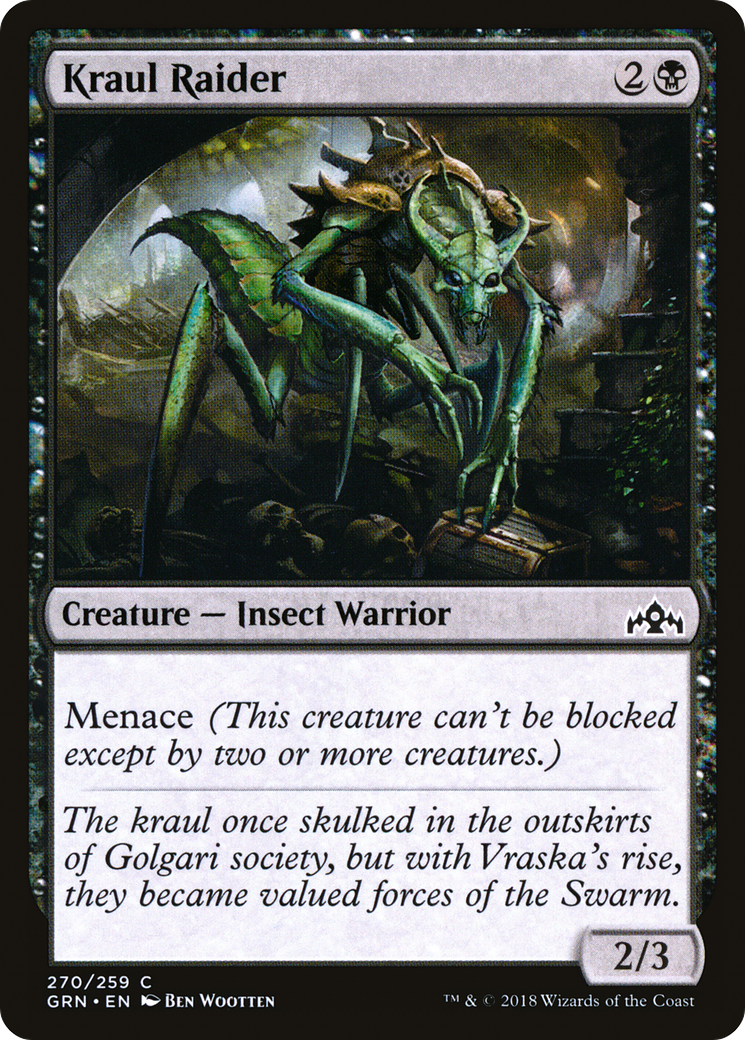 Image of Kraul Raider (GRN-270) - Guilds of Ravnica
