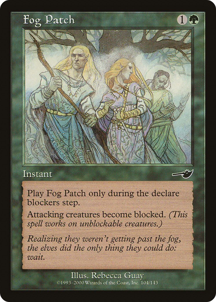 Image of Fog Patch (NMS-104) - Nemesis Foil