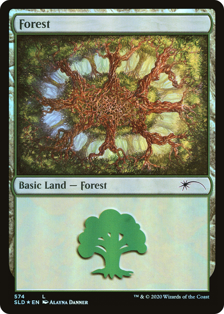 Image of Forest (574) (SLD-574) - Secret Lair Drop Foil
