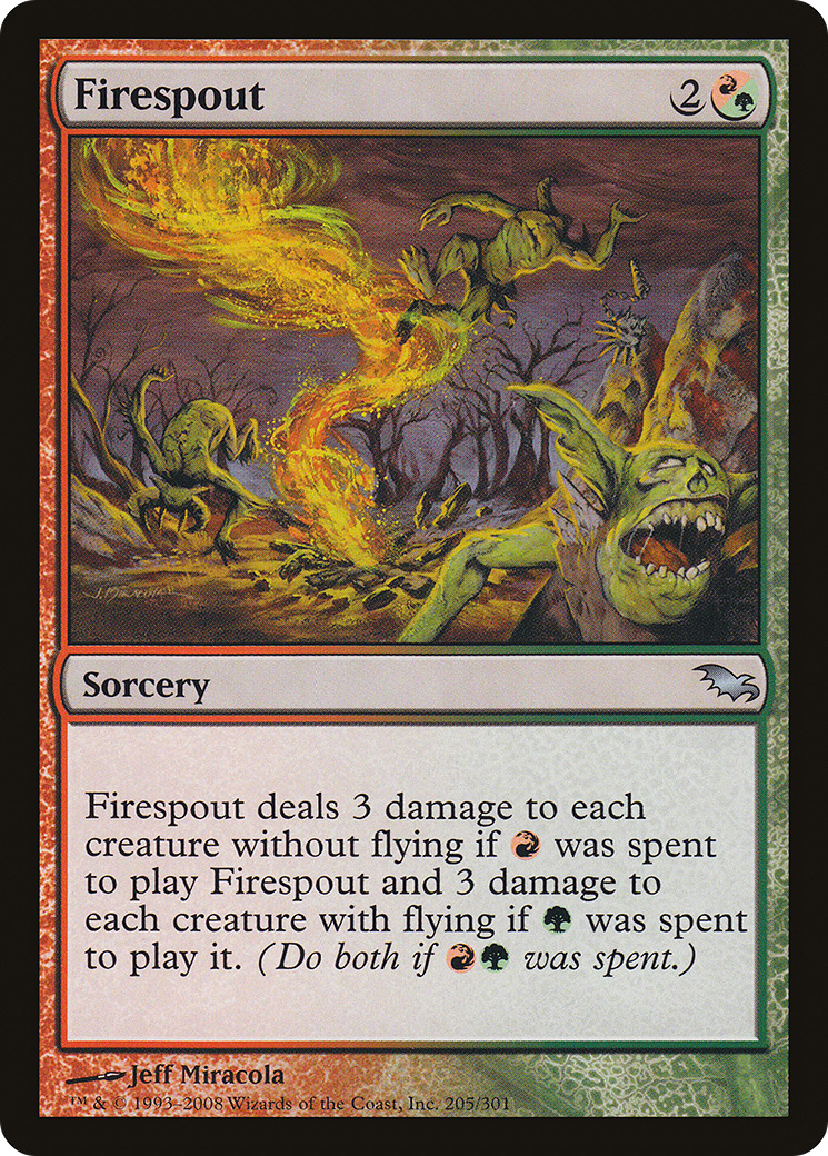 Image of Firespout (SHM-205) - Shadowmoor