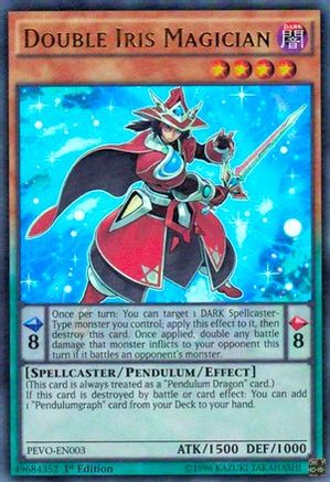 Image of Double Iris Magician (PEVO-EN003) - Pendulum Evolution 1st Edition