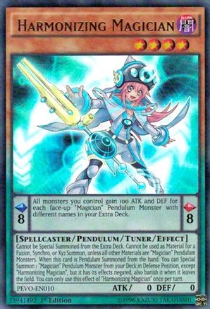 Image of Harmonizing Magician (PEVO-EN010) - Pendulum Evolution 1st Edition