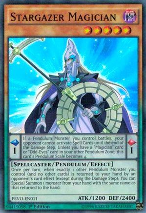 Image of Stargazer Magician (PEVO-EN011) - Pendulum Evolution 1st Edition