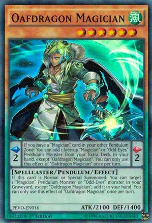Image of Oafdragon Magician (PEVO-EN016) - Pendulum Evolution 1st Edition