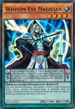 Image of Wisdom-Eye Magician (PEVO-EN017) - Pendulum Evolution 1st Edition