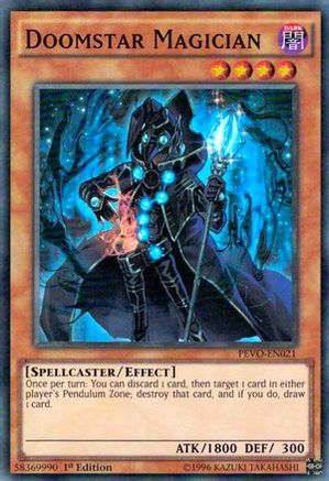 Image of Doomstar Magician (PEVO-EN021) - Pendulum Evolution 1st Edition