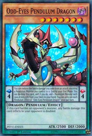 Image of Odd-Eyes Pendulum Dragon (PEVO-EN023) - Pendulum Evolution 1st Edition