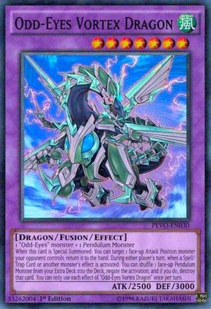 Image of Odd-Eyes Vortex Dragon (PEVO-EN030) - Pendulum Evolution 1st Edition