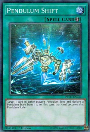 Image of Pendulum Shift (PEVO-EN037) - Pendulum Evolution 1st Edition