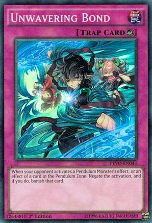 Image of Unwavering Bond (PEVO-EN043) - Pendulum Evolution 1st Edition