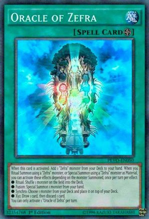 Image of Oracle of Zefra (PEVO-EN050) - Pendulum Evolution 1st Edition