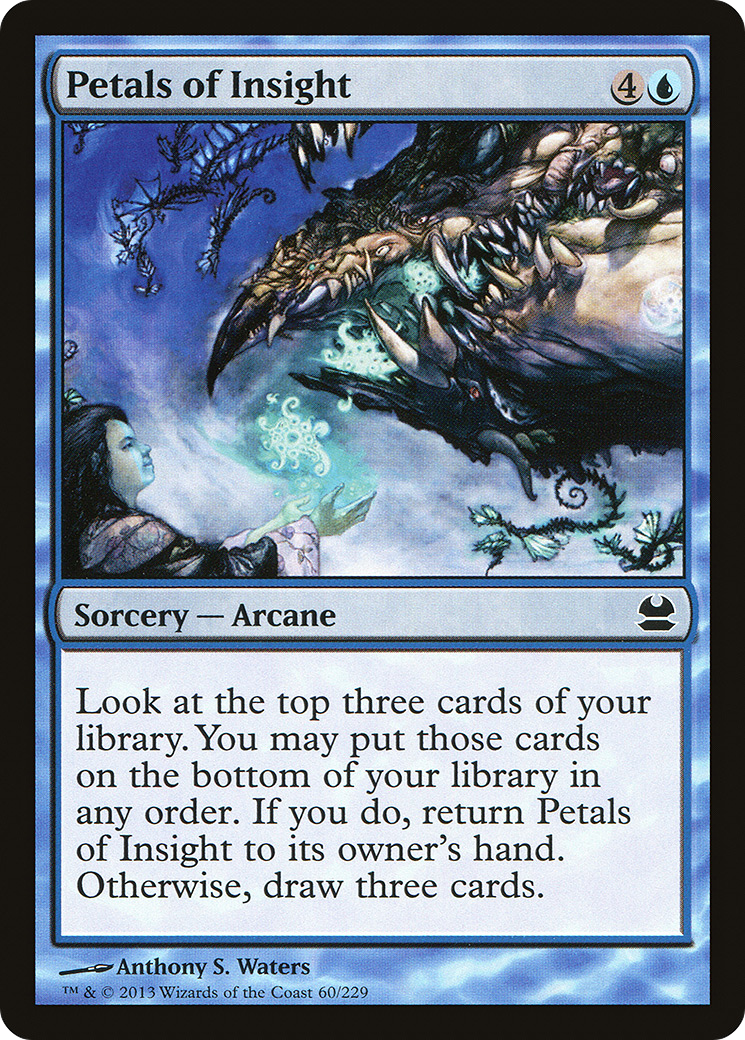 Image of Petals of Insight (MMA-060) - Modern Masters Foil