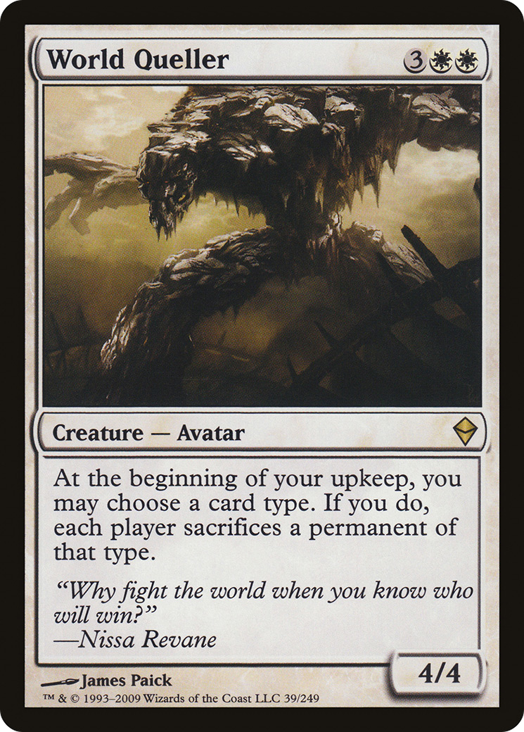 Image of World Queller (ZEN-039) - Zendikar Foil