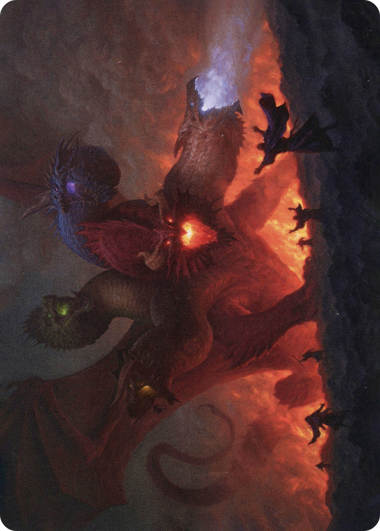 Image of Tiamat // Tiamat (AAFR-026) - Adventures in the Forgotten Realms Art Series (Borderless) Foil