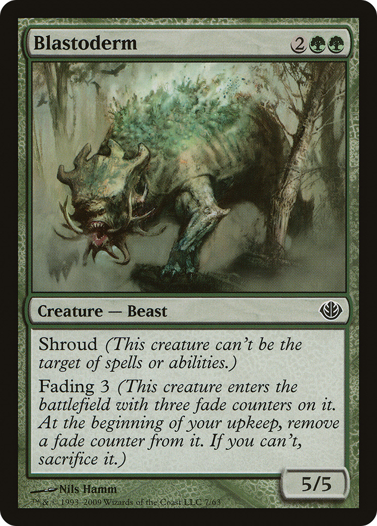 Image of Blastoderm (DDD-007) - Duel Decks: Garruk vs. Liliana