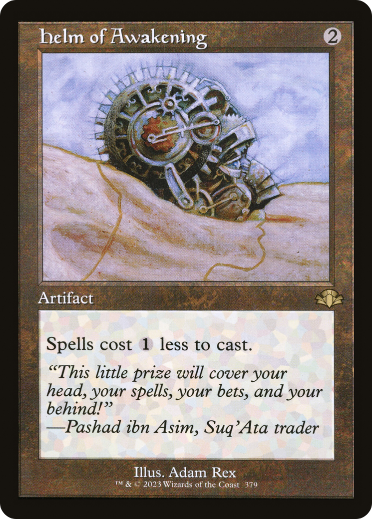 Image of Helm of Awakening (Retro Frame) (DMR-379) - Dominaria Remastered